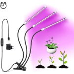 Lampe de plante - zgeer - 27w - 57 leds - cou de cygne flexible 360° Lampe de plante - zgeer - 27w - 57 leds - cou de cygne flexible 360°