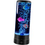 Lampe poisson � bulles 16 couleurs vives usb veilleuse aquarium enfants d�coration ambiance