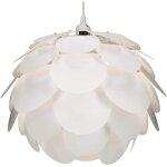 Lampe puzzle suspension plafond - luminaire abat - jour fleur avec c�ble et bague e27 - lustre chambre ...