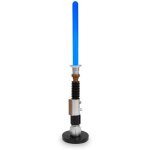 Ukonic - star wars - lampe de bureau obi - wan kenobi sabre laser bleu led - 60cm