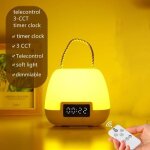 Lampe  poser sans fil led bureau lampe de chevet pour chambre adulte dimmable 3 mode lumire veilleuse ...