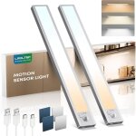 Lampe sans fil rechargeable - lampe placard sans fil rechargeable21 cm1500 mahdimmabled�tecteur de mouvement2 ...