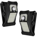 Lampe solaire dext�rieur 45 led avec d�tecteur de mouvement et pince 3 modes et 3 m�thodes de montage ...