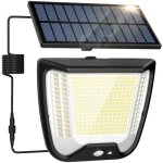 Lampe solaire dext�rieur avec d�tecteur de mouvement - swapy - 288 led - 3 modes - ip65 �tanche - 23x175x36 ...