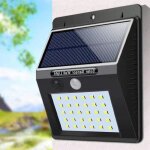 Lampe solaire - 20 led - Étanche ip65 - détecteur de mouvement - 4w Lampe solaire - 20 led - Étanche ip65 - détecteur de mouvement - 4w
