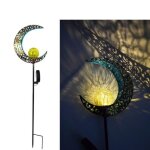 Lampe solaire extérieur jardin en forme de la lune lumières décoratives de jardin solaire - led rétro ... Lampe solaire extérieur jardin en forme de la lune lumières décoratives de jardin solaire - led rétro ...