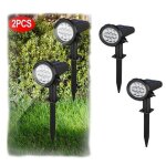 Lampe solaire ext�rieur6000k blanc froid(compris �clairage continu)spot solaire dall�e�tanche ip44 ext�rieur ...