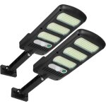 Lampes solaires ext�rieures 2 pack 213 led �clairage de s�curit� dext�rieur avec d�tecteur de mouvement ...