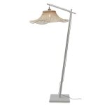 Lampe sur pied - ibiza - 65 - bambou - abat - jour tress� - 1 ampoule e27