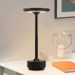 Lampe de table - métal - rechargeable - Étanche - intensité variable - portable Lampe de table - métal - rechargeable - Étanche - intensité variable - portable