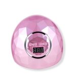 Lampe uv led ongles gel - portable - 86w - 39 led - 4 rglages de minuterie - mode 99s low heat