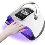 Lampe uv sche ongles280w led lampe  ongles schoir  ongles portable avec avec 66 perles de lampe4 ...