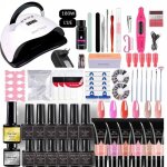 Lampe uv s�che ongles - kern tech - 48w nail lampe ponceuse manucure vernis semi permanent extension ...