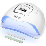 Lampe uv sèche ongles - moulei - 150w - séchage rapide - minuterie automatique Lampe uv sèche ongles - moulei - 150w - séchage rapide - minuterie automatique