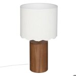 Lampe  poser vania h50cm marron - atmosphera createur dinterieur