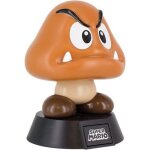 Lampe veilleuse - paladone - goomba - 3d - 10 cm - pile aaa non incluses