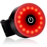 Feu arri�re v�lo - led - rechargeable usb - rouge - clignotant - pour vtt et trottinette �lectrique