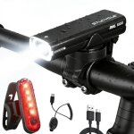 Lampe v�lo rechargeable lumiere velo ipx6 �tanche 1000 lumens 4 modes �clairage v�lo avec avertisseur ...