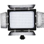 Lampe vido led panneau lumineux de photographie vido w160 6000k pour camra dv appareil photo reflex ...