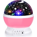 Lampe videoprojecteur veilleuse lumire enfant etoile projection rotation lampe projecteur lumire plafond ...