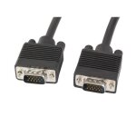 Lanberg cable vga m - m shielded with ferrite 10m black