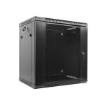 Lanberg tagre 12u rack mont sur le mur noir - wf01 - 6412 - 10b