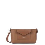 Lancaster maya - mini sac bandouli�re marron - moka 517 - 104 - moka