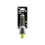 Lance arrosage bi - matière - techno - jet réglable - plastique Lance arrosage bi - matière - techno - jet réglable - plastique