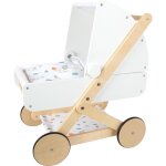 Landau jouet en bois pour poupée enfant fille - small foot - blanc - a partir de 3 ans Landau jouet en bois pour poupée enfant fille - small foot - blanc - a partir de 3 ans