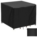 Landrip housses table de jardin 420d oxford carre housse salon de jardin imperméable résistance au vent ... Landrip housses table de jardin 420d oxford carre housse salon de jardin imperméable résistance au vent ...