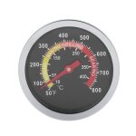 Lanqi thermomtre de four en acier inoxydable pour cuisine 50 ~ 800 g
