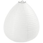 Lanterne en papier - goutte - 27 x 25 cm - d�coration ext�rieure - mixte - asym�trique