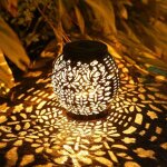 Lanterne solaire de jardin eclairage exterieur lumi�re exterieur suspendue ip65 �tanche lanterne solaire ...