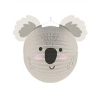 Lanterne � suspendre koala 25 cm - gris