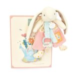Lapin ciboulette - doudou attache t�tine
