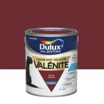 Laque - dulux valentine - val�nite - rouge basque - satin� - 2 l - haute r�sistance