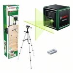 Bosch home and garden quigo green set laser en croix