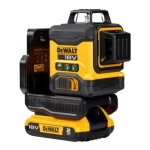 Laser multilignes dewalt vert 3x360° 18v 2ah - dcle34031d1 - qw Laser multilignes dewalt vert 3x360° 18v 2ah - dcle34031d1 - qw