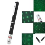 Laser pointeur stylo vert etoile haute visible puissant 1mw shell cadeau mode aa05645