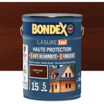 Lasure 2 en 1 haute protection - ch�ne fonc� satin - bondex - 5 l