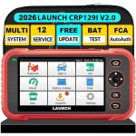Launch crp129x v2. 0 elite valise diagnostic auto obd2 scanner diagnostic voiture multimarque francais ...