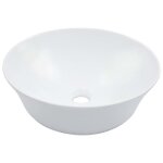 Vidaxl lavabo 41x125 cm c�ramique blanc
