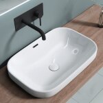 Lavabo vasque a encastrer evier design bruxelles5082 larg x prof x haut 616 x 415 x 165 cm