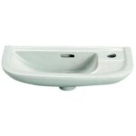 Lave - mains asym�trique linea blanc - geberit - 109000000