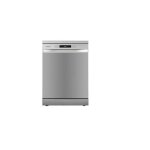 Lave - vaisselle 60 cm hisense hs622e10x - gris - 2 bras de lavage - 4 plans darrosage