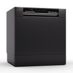 Lave - vaisselle 8 couvert silencieux klarstein - 6 programmes - compact - noir Lave - vaisselle 8 couvert silencieux klarstein - 6 programmes - compact - noir