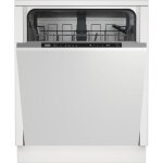 Lave - vaisselle encastrable beko bdin14320 - 13 couverts - l60cm - 49 db - cuve inox