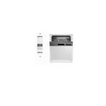 Beko lave - vaisselle 60cm 14couverts 44db tout intgrable - bdsn26430x