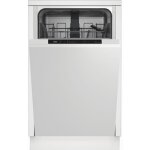 Lave - vaisselle intgrable beko lvi42f - 10 couverts - 45 cm - blanc - 49 db