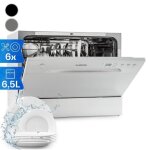 Lave - vaisselle - klarstein - havasia uv 6 - 1380 w - 6 programmes - lumière uv intégrée Lave - vaisselle - klarstein - havasia uv 6 - 1380 w - 6 programmes - lumière uv intégrée